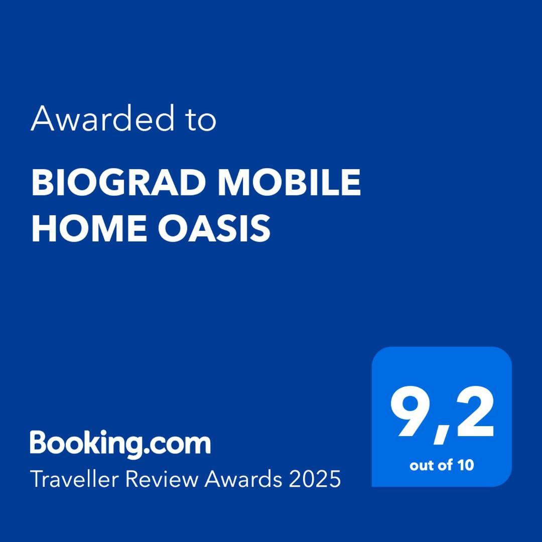 Biograd Mobile Home Oasis Biograd Na Moru Eksteriør billede